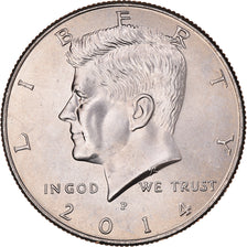 Coin, United States, 50th Anniversary Kennedy, Half Dollar, 2014, Philadelphia