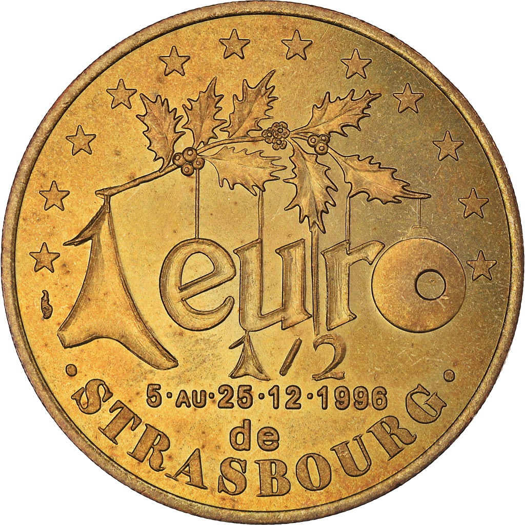 France, 1-1/2 Euro, Euro des Villes, 1996, Strasbourg - Association française