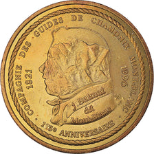 Francia, 1,5 Euro, Euro des villes - Chamonix, 1996, SPL, Alluminio-bronzo