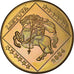 Lithuania, Fantasy euro patterns, 50 Euro Cent, 2004, MS(64), Brass