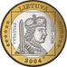 Lithuania, Fantasy euro patterns, Euro, 2004, MS(63), Bi-Metallic