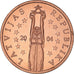 Latvia, 5 Euro Cent, Essai, 2004, unofficial private coin, VZ, Copper Plated