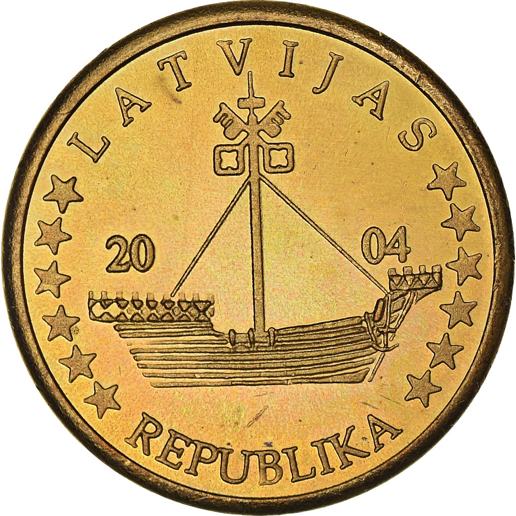 Latvia, 10 Euro Cent, Essai, 2004, unofficial private coin, MS(60-62), Nordic