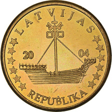 Latvia, 10 Euro Cent, Essai, 2004, unofficial private coin, MS(60-62), Nordic