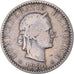 Coin, Switzerland, 20 Rappen, 1884, Bern, VF(20-25), Copper-nickel