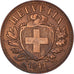 Münze, Schweiz, 2 Rappen, 1941, Bern, S, Bronze, KM:4.2a