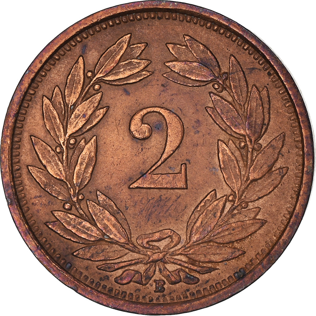Münze, Schweiz, 2 Rappen, 1941, Bern, S, Bronze, KM:4.2a