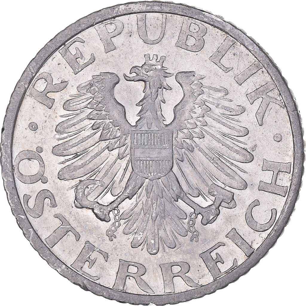 Coin, Austria, 50 Groschen, 1947, MS(63), Aluminum, KM:2870