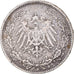 Coin, GERMANY - EMPIRE, 1/2 Mark, 1915, Munich, EF(40-45), Silver, KM:17