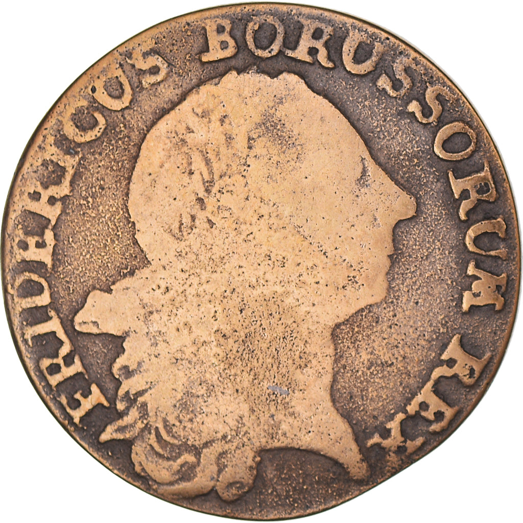 Moneta, Stati tedeschi, PRUSSIA, Friedrich II, 1/12 Thaler, Doppelgroschen