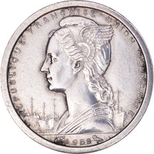 Coin, Madagascar, Franc, 1958, Paris, VF(30-35), Aluminum, KM:3