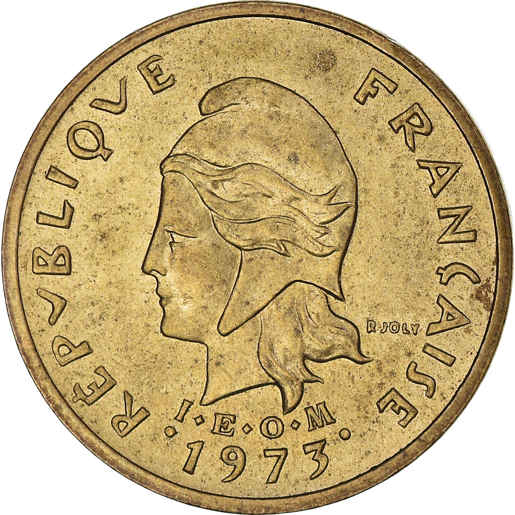 Moneta, Nuove Ebridi, 2 Francs, 1973, Paris, BB+, Nichel-ottone, KM:5.2