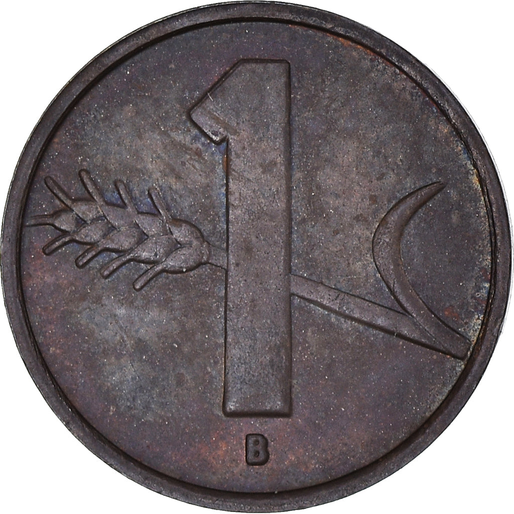 Coin, Switzerland, Rappen, 1950, Bern, EF(40-45), Bronze, KM:46
