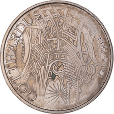 Moneta, Svizzera, Train de Gotthard, 5 Francs, 1982, BB, Rame-nichel