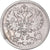 Coin, Russia, Nicholas II, 20 Kopeks, 1870, Saint-Petersburg, VF(30-35), Silver