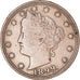 Moneda, Estados Unidos, Liberty Nickel, 5 Cents, 1899, U.S. Mint, Philadelphia