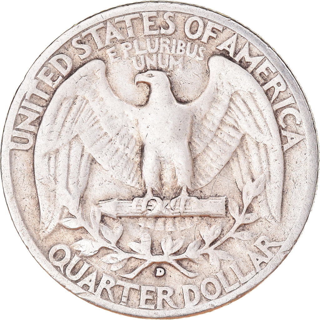 Coin, United States, Washington Quarter, Quarter, 1941, U.S. Mint, Denver