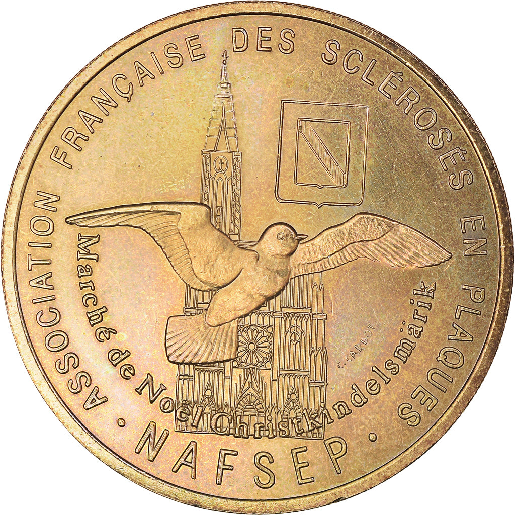 Frankreich, 1-1/2 Euro, Euro des Villes, 1996, Strasbourg - Association