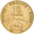Moneda, Yibuti, 10 Francs, 1977, Paris, BC+, Aluminio - bronce, KM:23
