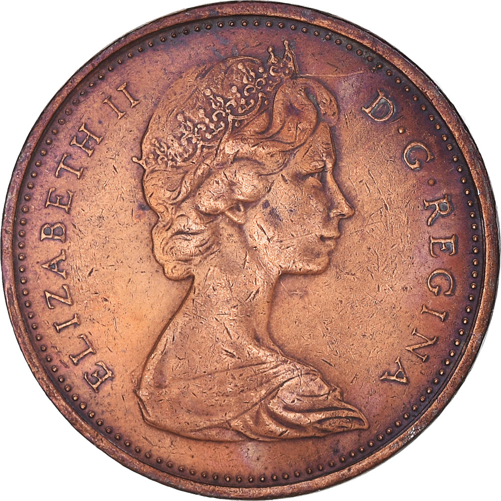 Coin, Canada, Cent, 1970, Royal Canadian Mint, VF(30-35), Bronze
