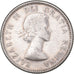 Coin, Canada, Elizabeth II, 10 Cents, 1956, Royal Canadian Mint, Ottawa