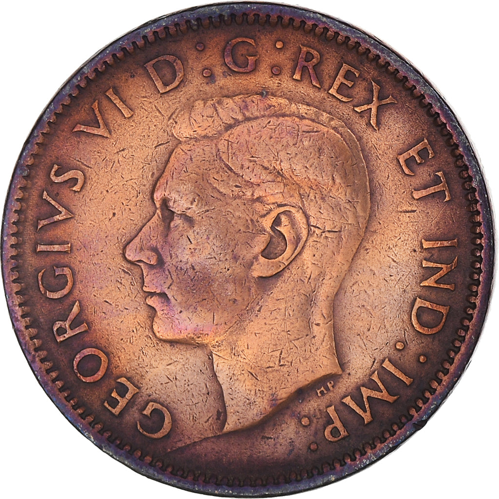 Coin, Canada, George VI, Cent, 1942, Royal Canadian Mint, Ottawa, VF(30-35)