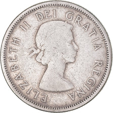 Coin, Canada, Elizabeth II, 25 Cents, 1959, Royal Canadian Mint, Ottawa