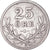Moneta, Svezia, Gustaf V, 25 Öre, 1930, BB, Argento, KM:785