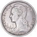 Coin, Réunion, 2 Francs, 1948, Paris, AU(50-53), Aluminum, KM:8