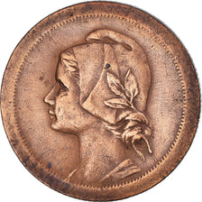 Coin, Portugal, 10 Centavos, 1925, VF(30-35), Bronze, KM:573