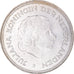 Moneda, Países Bajos, Juliana, 10 Gulden, 1970, MBC+, Plata, KM:195