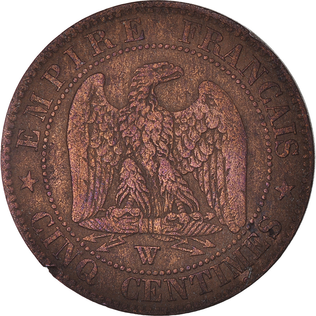 Münze, Frankreich, Napoleon III, Napoléon III, 5 Centimes, 1853, Lille, S