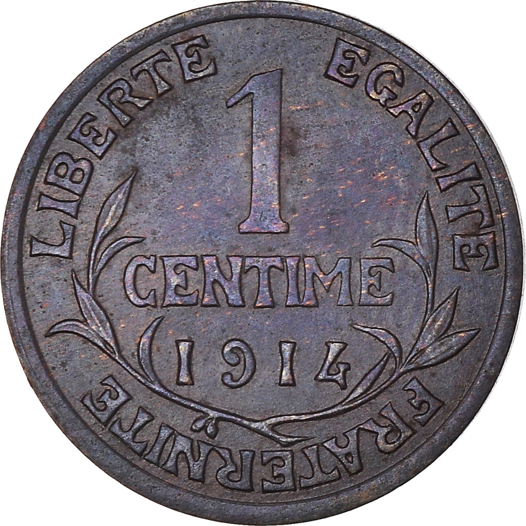 Coin, France, Dupuis, Centime, 1914, Paris, VF(30-35), Bronze, KM:840