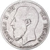 Coin, Belgium, Leopold II, Franc, 1867, VF(20-25), Silver, KM:28.1