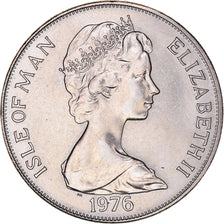 Coin, Isle of Man, Elizabeth II, Crown, 1976, Pobjoy Mint, MS(60-62)
