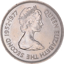 Münze, Tristan Da Cunha, Elizabeth II, 25 Pence, 1977, VZ+, Kupfer-Nickel, KM:1