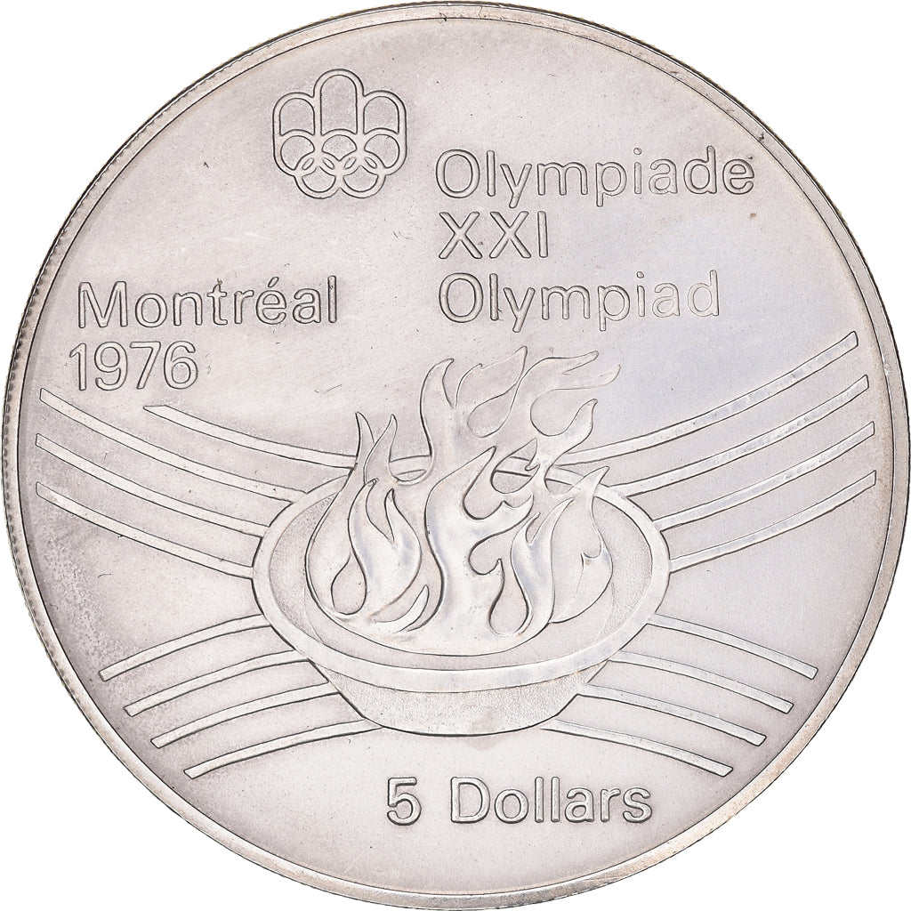 Coin, Canada, Elizabeth II, 5 Dollars, 1976, Royal Canadian Mint, Ottawa