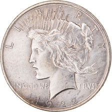 Moneta, Stati Uniti, Peace Dollar, Dollar, 1922, U.S. Mint, Philadelphia, MB+