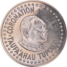 Munten, Tonga, King Taufa'ahau Tupou IV, 2 Pa'anga, 1967, ZF+, Cupro-nikkel