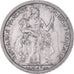 Munten, Nieuw -Caledonië, 2 Francs, 1949, Paris, ZF, Aluminium, KM:9