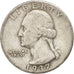 United States, Washington Quarter, 1937, Philadelphia, KM:164, VF(20-35)