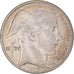 Moneda, Bélgica, 50 Francs, 50 Frank, 1951, BC+, Plata, KM:136.1