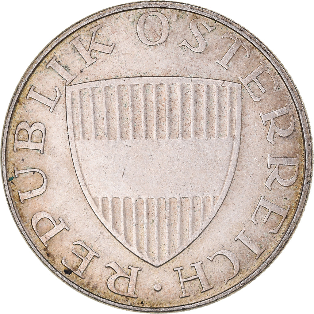 Coin, Austria, 10 Schilling, 1972, EF(40-45), Silver, KM:2882