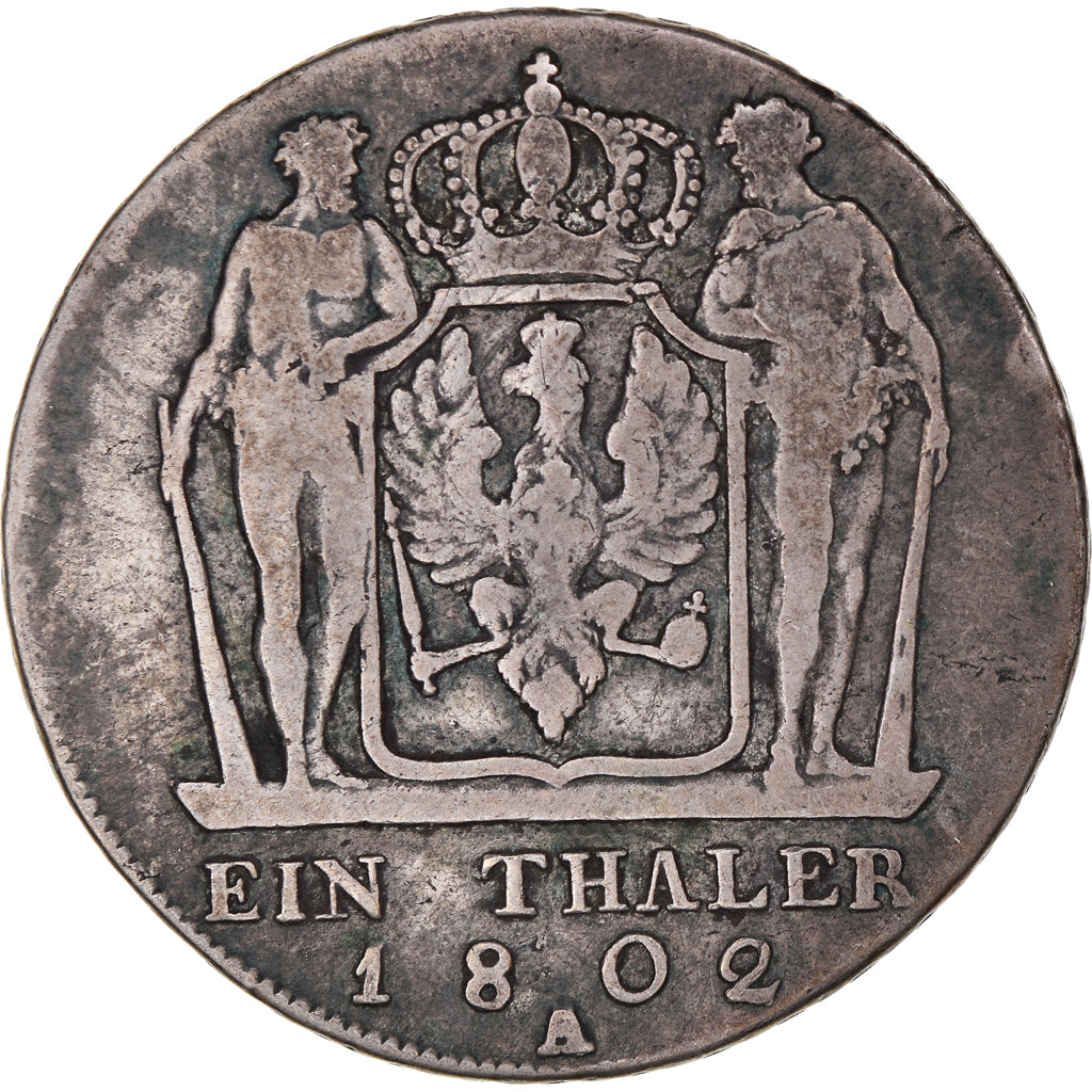 Coin, German States, PRUSSIA, Friedrich Wilhelm III, Thaler, 1802, Berlin