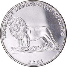 Moneta, CONGO, REPUBBLICA DEMOCRATICA DEL, Franc, 2004, SPL, Acciaio ricoperto