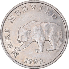 Moneta, Croazia, 5 Kuna, 1999, MB+, Rame-nichel-zinco, KM:11