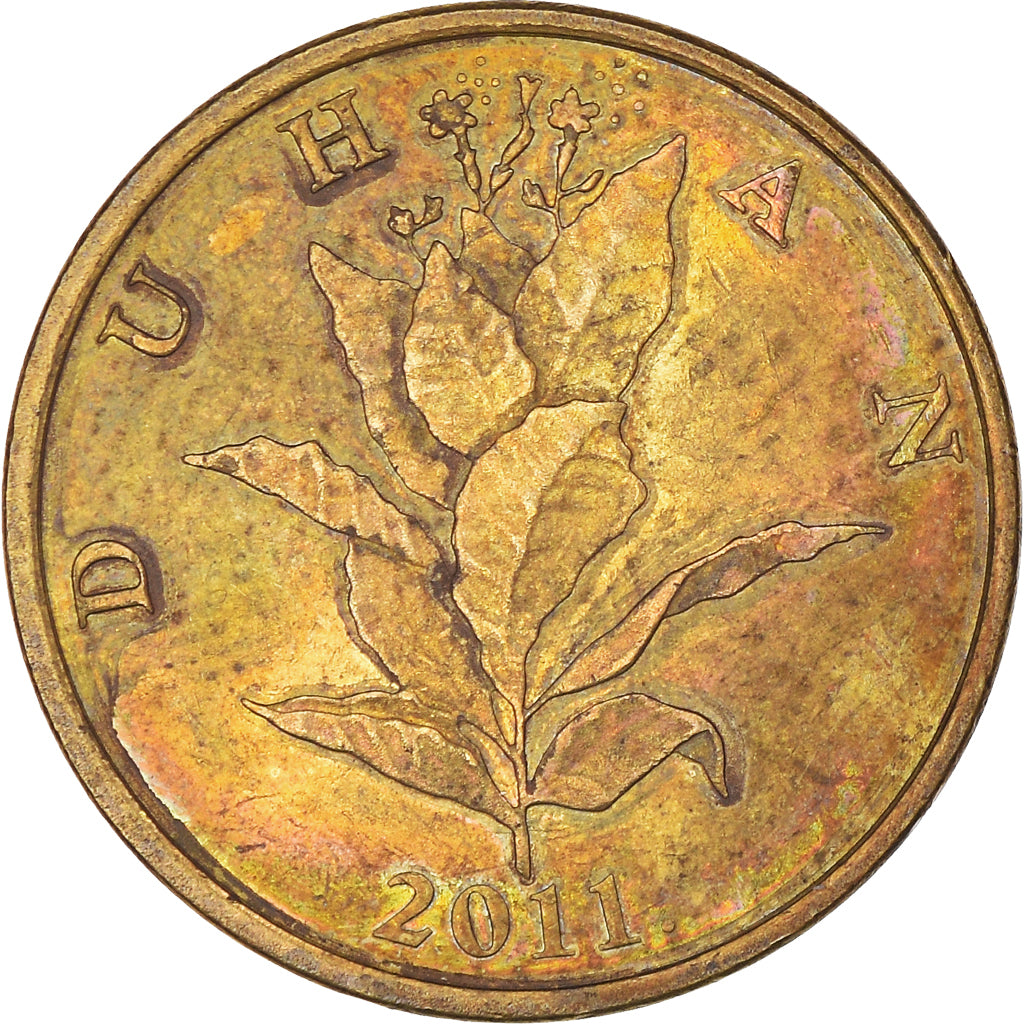 Coin, Croatia, 10 Lipa, 2011, VF(30-35), Copper-Nickel-Zinc