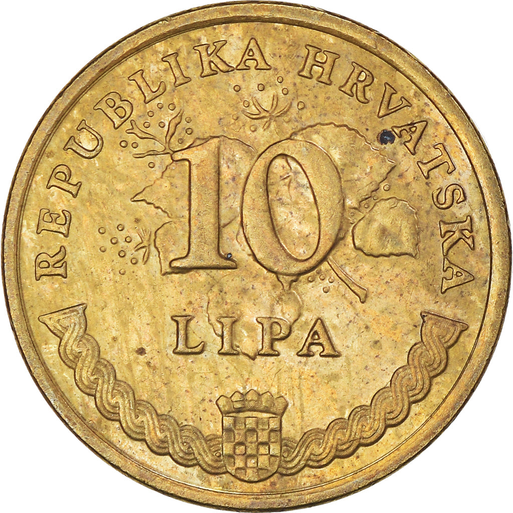 Coin, Croatia, 10 Lipa, 2011, VF(30-35), Copper-Nickel-Zinc