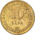 Moneda, Croacia, 10 Lipa, 2011, BC+, Cobre - níquel - cinc