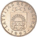 Coin, Latvia, 50 Santimu, 1992, MS(60-62), Copper-nickel, KM:13